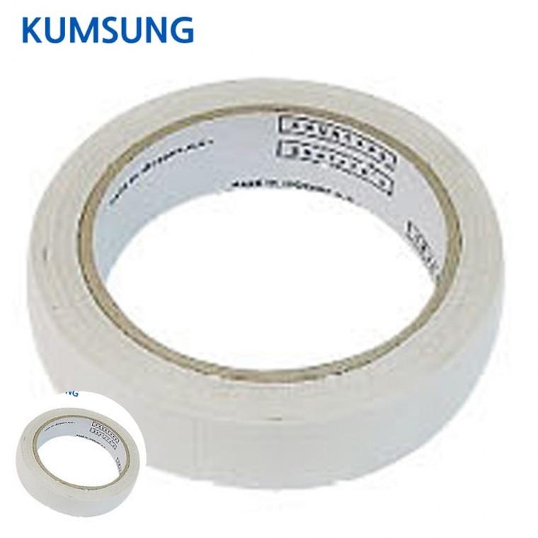 미술테이프 문구테이프 공예접착제 유리테이프 종이접착제 양면 테이프 10M 폭 25mm 2롤