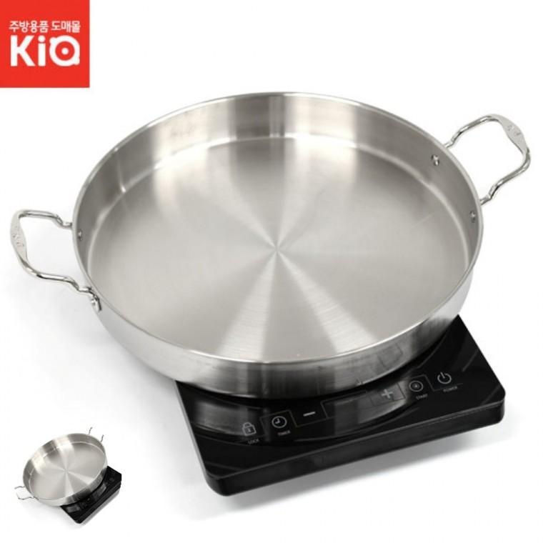 닭갈비팬업소용 철판구이팬 볶음판 원형닭갈비팬 주방구이팬 코팅팬