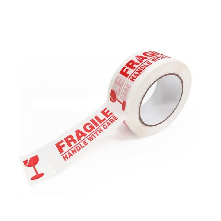 FRAGILE TAPE 영문 파손주의 테이프 취급주의 100m 포장 택배 쇼핑몰