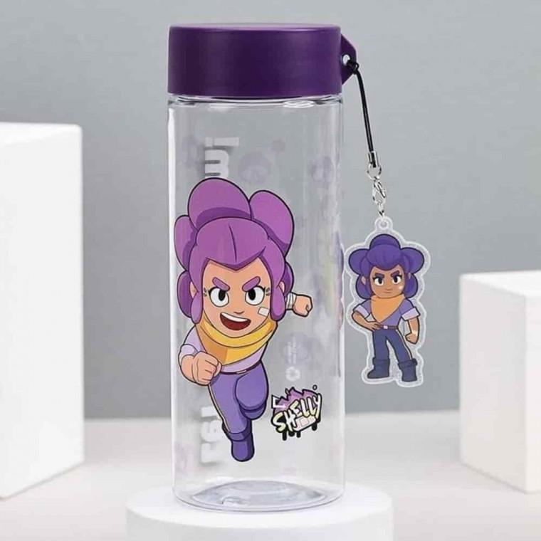투명보틀 스포츠물병 등산물병 운동용물통 브롤스타즈 보틀 500ml 쉘리