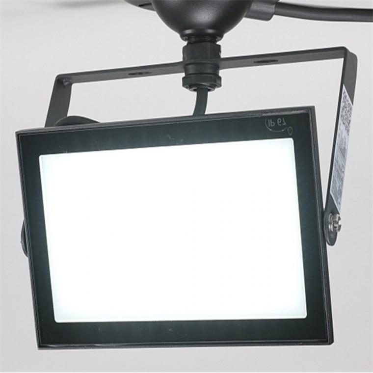 LED 사각 투광기 블랙 50W 주광색 간판투광기 LED사각투광등