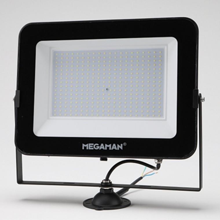 사각 LED 투광기 200W 주광색 블랙 야외조명 외부투광기