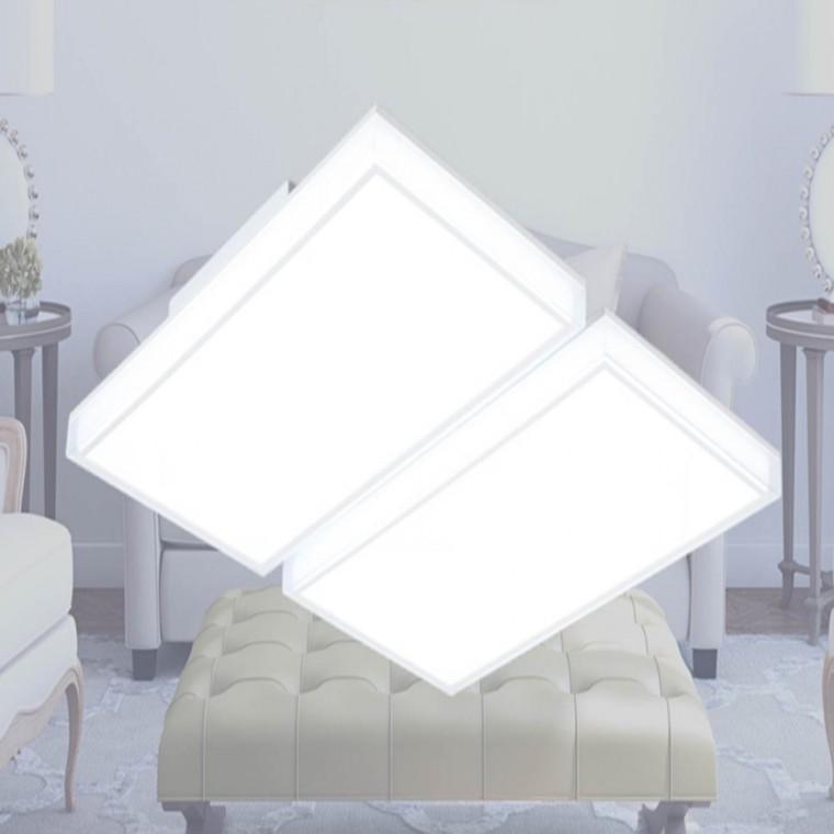 LED 거실등 4등 100W 주광색 천정조명 천장등교체