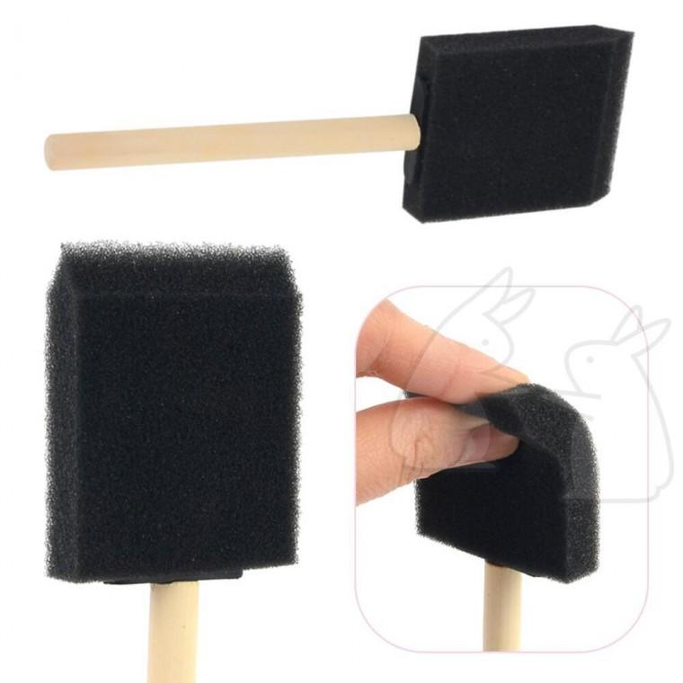 도장 미술용 화방 오일 스테인 스펀지붓 5cm