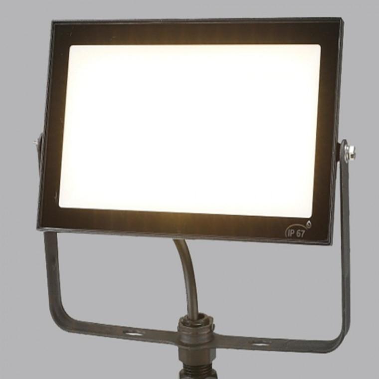 LED 사각 투광기 블랙 50W 전구색 LED창고등 공장작업등