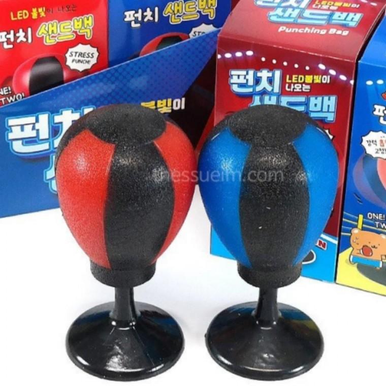 LED 펀치 미니 펀치볼 복싱 샌드백 1박스 12개