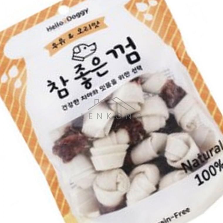 강아지오리껌 우유&오리맛 15p 반려견껌 강아지치아껌 강아지치석제거껌 애견껌 애완견껌