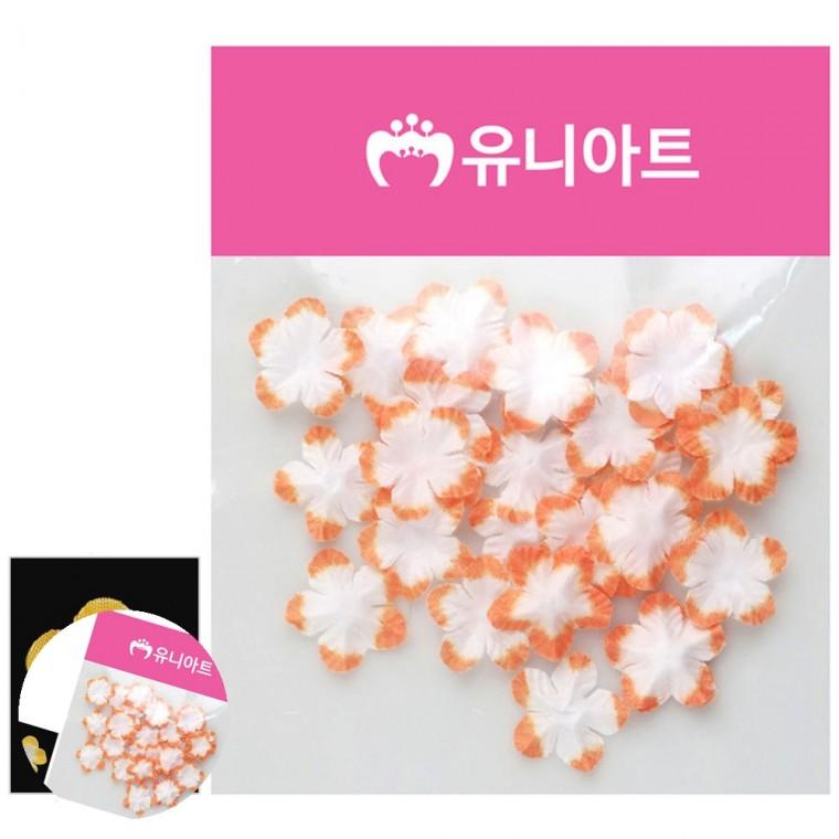 조화장식 가짜꽃 어린이집환경구성 유치원환경구성 인테리어조화 싸리꽃 흰색 주황