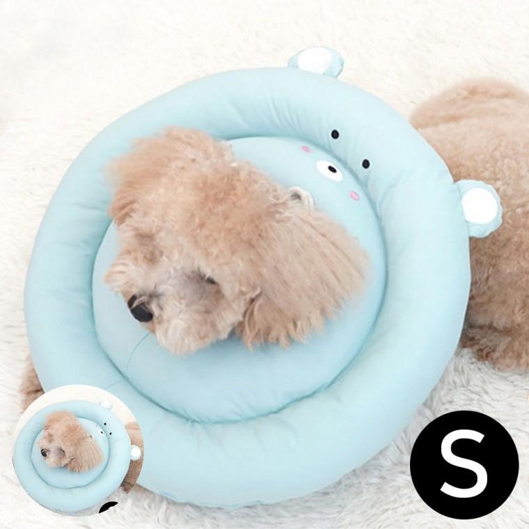 애완견넥카라 애견넥카라 반려견넥카라 고양이목카라 강아지목카라 뉴 베프카라 곰 블루 S