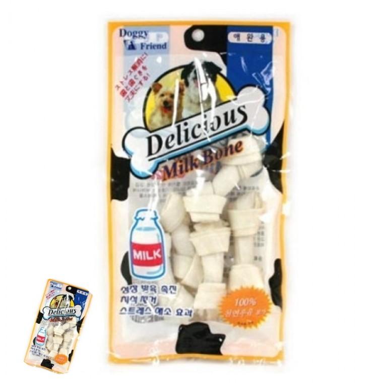 강아지치석껌 강아지건강간식 강아지밀크껌 강아지영양간식 애견우유껌 우유 껌 5P