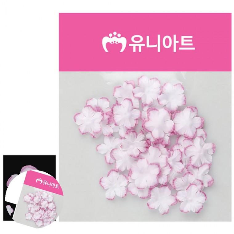 어린이집환경구성 미니조화꽃 조화꽃장식 유치원환경구성 인조조화 싸리꽃 흰색 보라