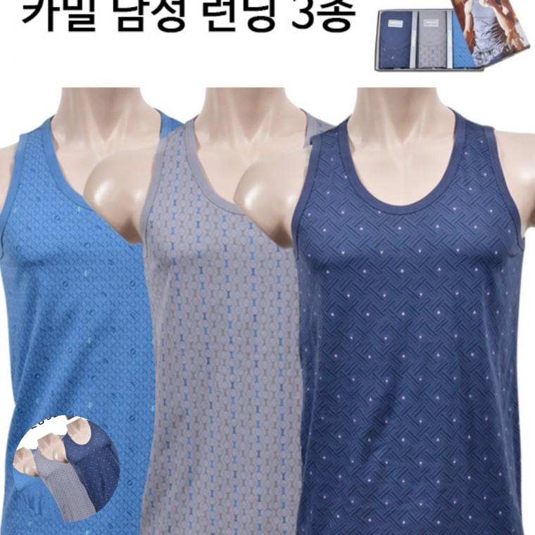 100% 런닝 3매입 남자런닝셔츠 남성속옷런닝 남자메쉬런닝 쿨링런닝 시원한런닝