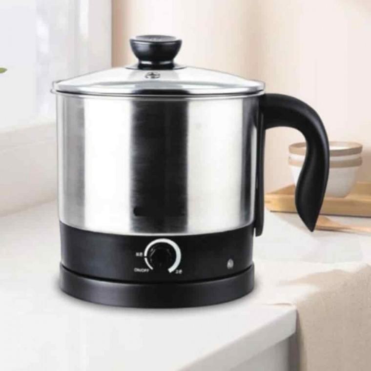 전기포트 1.7L 여행전기포트 무선포트 라면멀티쿠커 미니전기쿠커