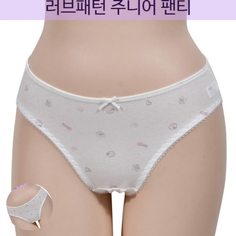 삼각팬티 주니어삼각팬티 여자아이팬티 여아팬티 초등학생속옷 여학생팬티