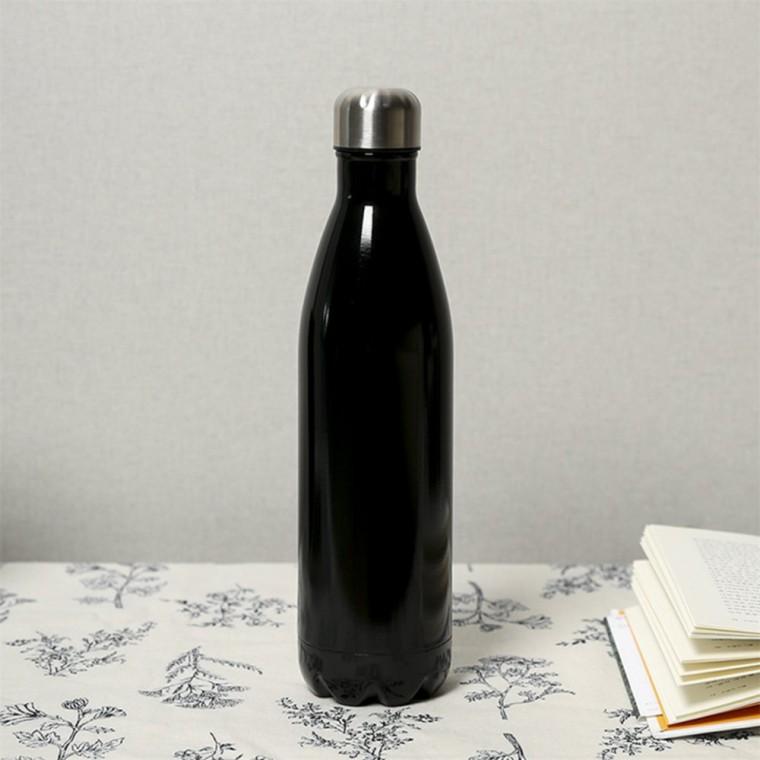 750ml 유광 보온병 블랙 블랙 보온병