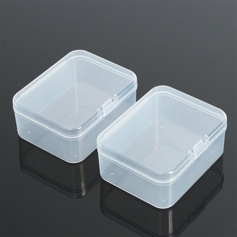직사각 미니 수납케이스 2개 9.5x7.5cm 직사각소품케이스