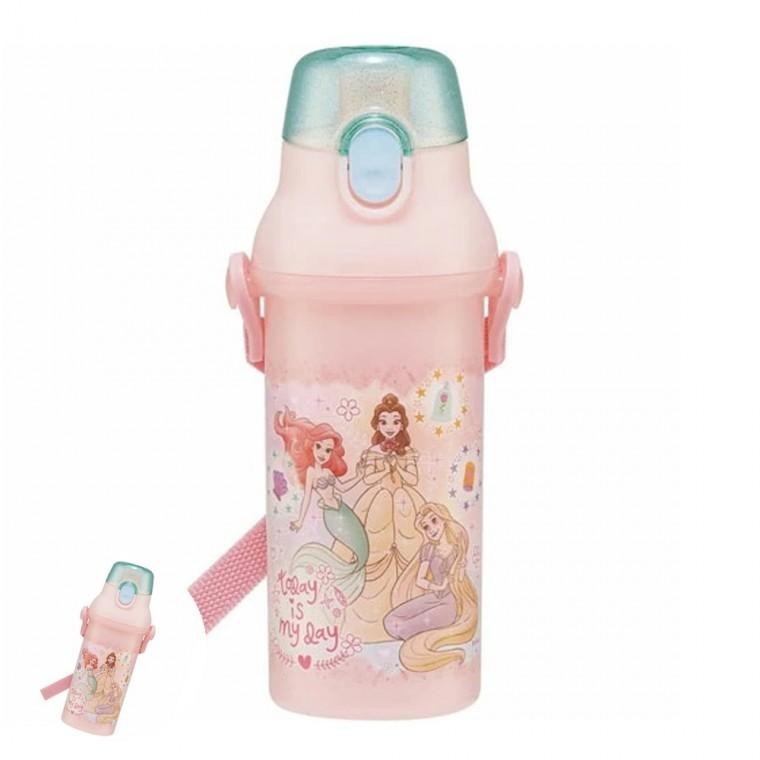 휴대보틀 물통보틀 여행용물병 가벼운물병 휴대용텀블러 프린세스23 원터치 물통 480ml