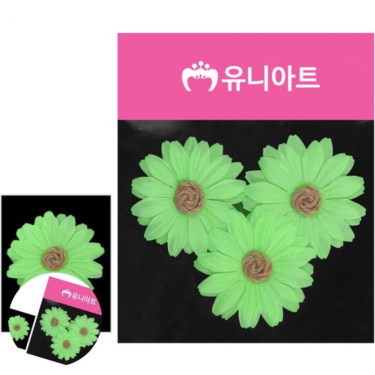 미니조화꽃 인테리어조화꽃 조화장식 어린이집사계절환경판 유치원환경판 마국화 연두