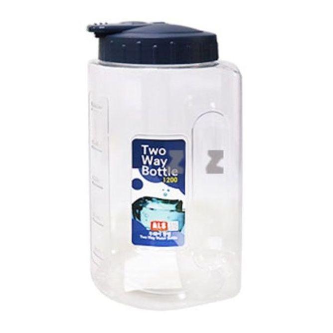 투웨이 물병 주방 식당 물통 플라스틱 물병 보틀 1.2L