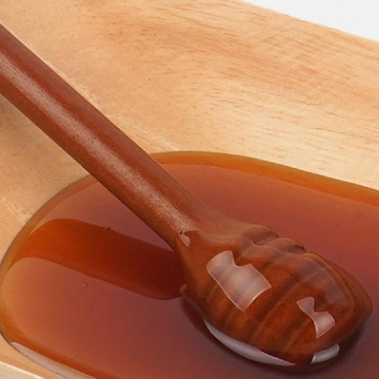 옻칠 꿀숟가락 꿀수저 꿀뜨는수저 꿀뜨는 나무봉 우드