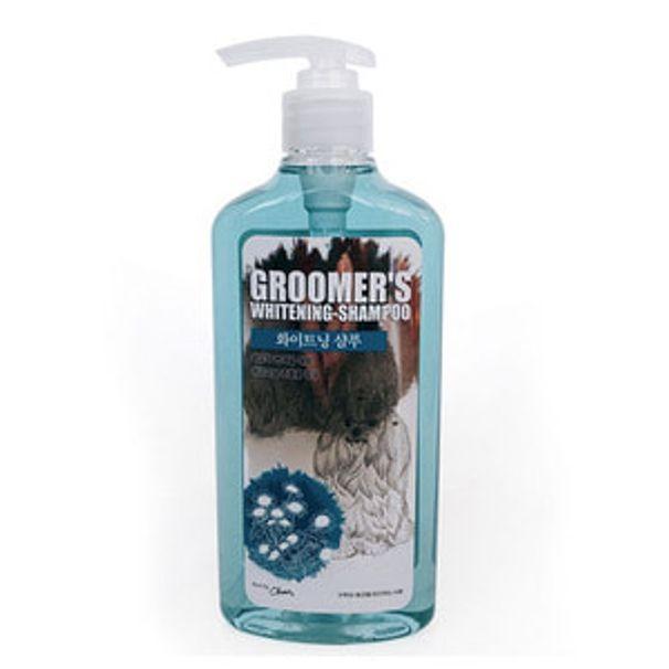 케미텍 강아지 샴푸 애견 목욕 샴푸 화이트 400ML