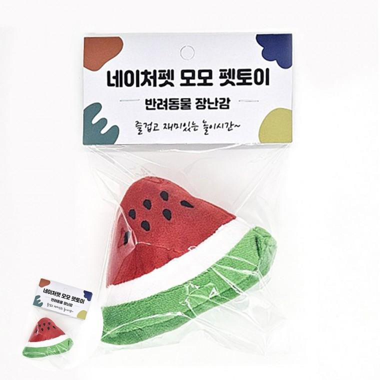 강아지훈련장난감 강아지입질교육 반려동물장난감 반려견장난감 애견장난감 모모 수박 강아지 봉제 장난감