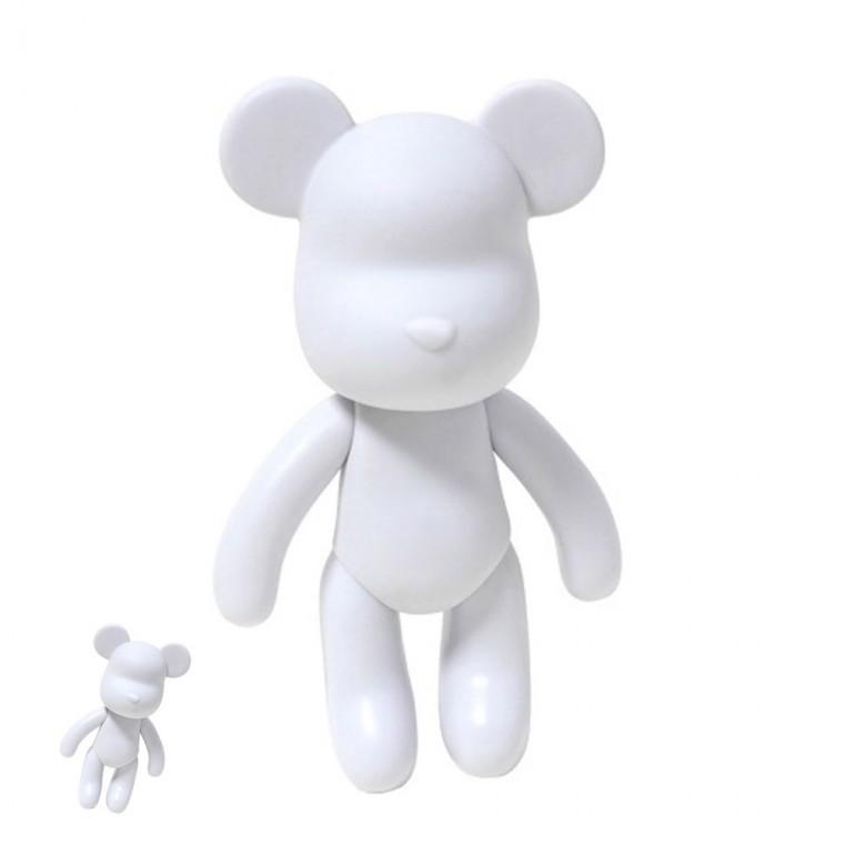 인형인테리어 소품인형 모형인형 피규어모형 데코인형 푸어링 아트 오브제 인형 스위트 베어 페인트 별매