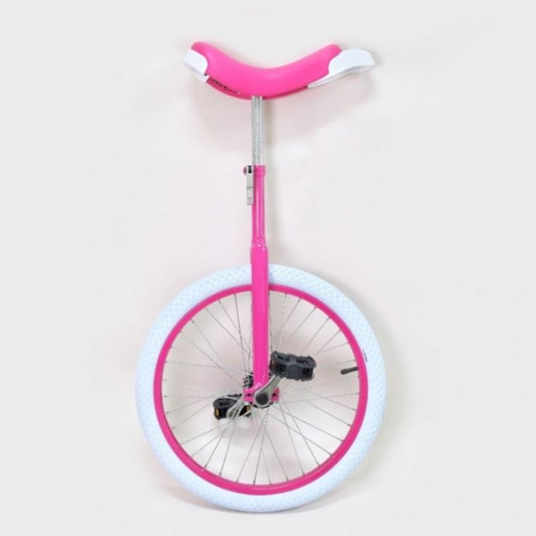 니스포 외발 자전거 사이클 한발 자전거 핑크 85cm