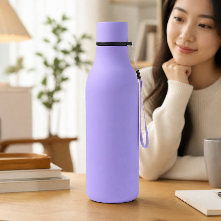 스테인리스 진공 550ml 보온병 휴대용 텀블러