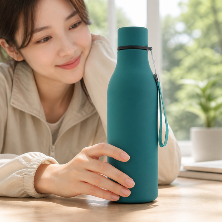 스테인리스 보냉병 550ml 진공 보온텀블러 휴대용 물병