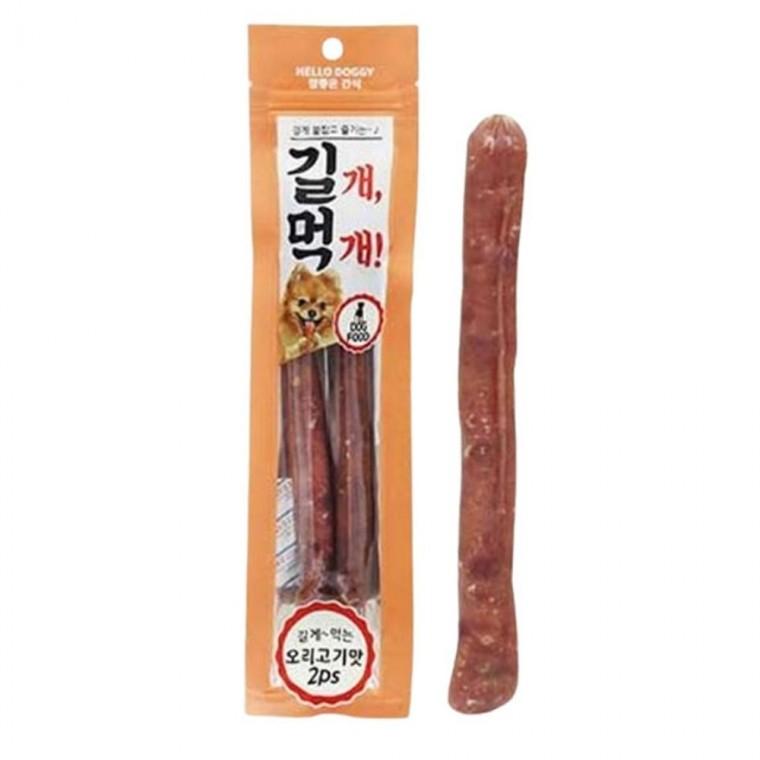 참좋은간식 강아지 간식 스틱 애견간식 오리고기맛 2P