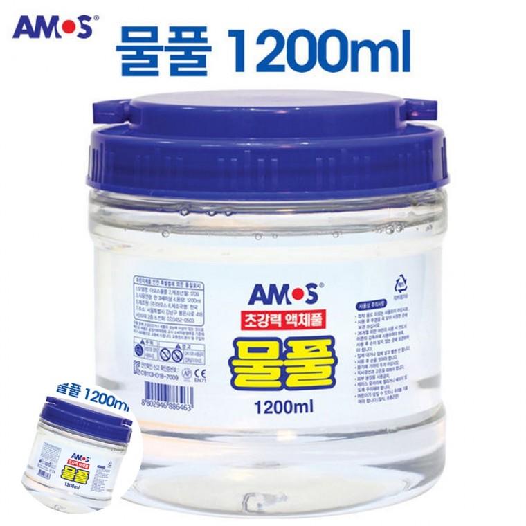 액체접착제 공예풀 유아풀 종이접착제 종이풀 초강력 액체풀 물풀 1200ml