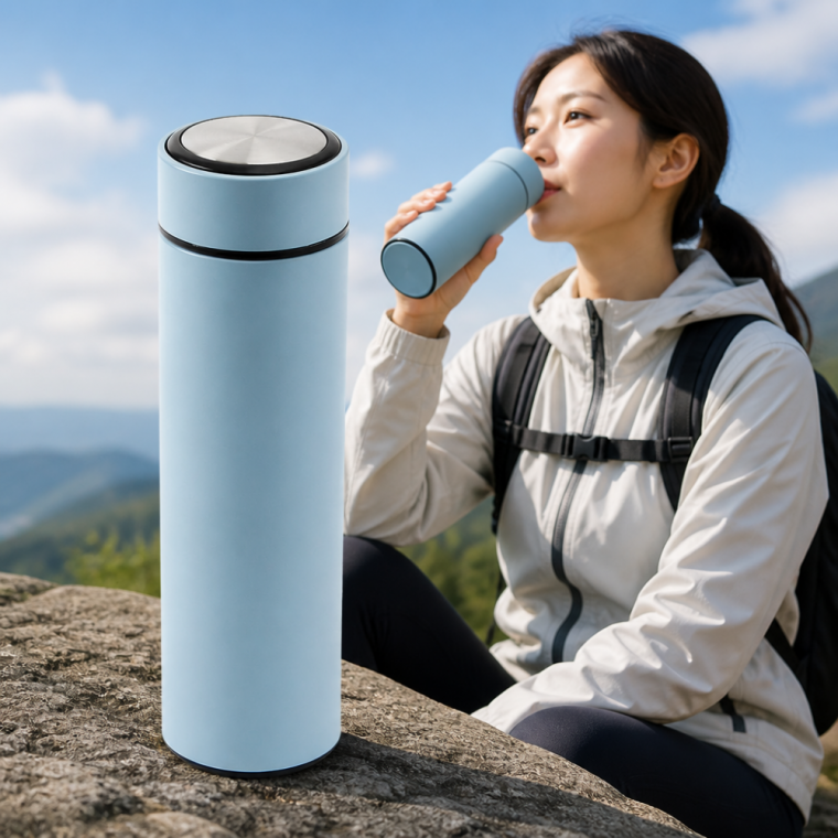 보온병 500ml 이중진공 스테인리스 보냉병 등산용 텀블러