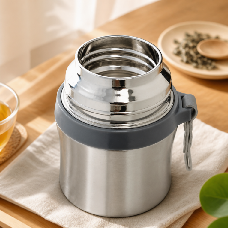 티인퓨저 보냉병 750ml 스테인리스 316 보온물병 야외용 차통