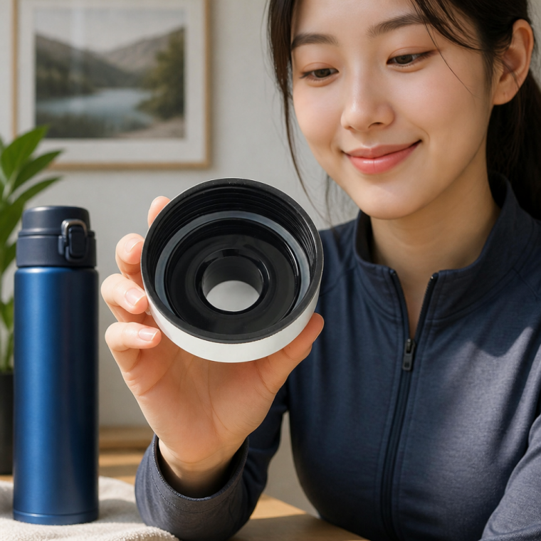 보온보냉 물병 스포츠 텀블러 블루 스테인리스 보온병