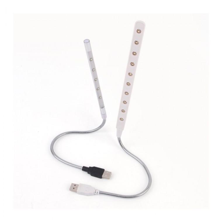 USB 충전 LED 스탠드 침대 독서등 각도조절 이동식 책상 무선