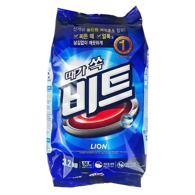 비트 분말세제 리필 빨래 세탁 가루 세제 3.2kg