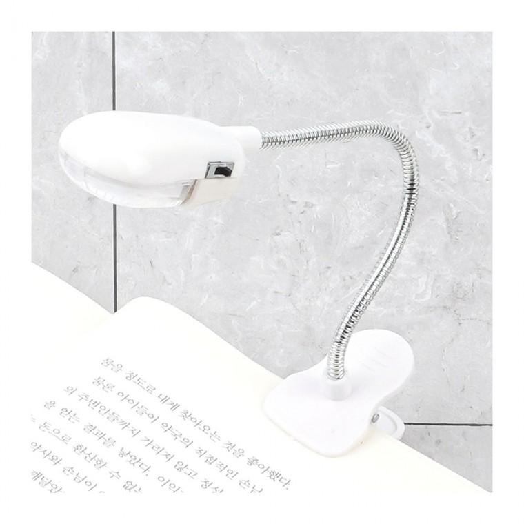 독서 클립형 조명 안방 집중 각도조절 침대 협탁 학습 밝기조정 시력보호