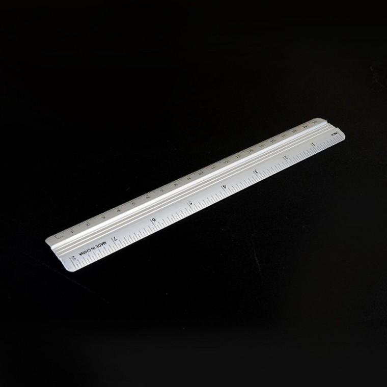 알루미늄 직자 20cm 스틸자 제도 철자 30cm 측정 문구 사무 눈금 학교