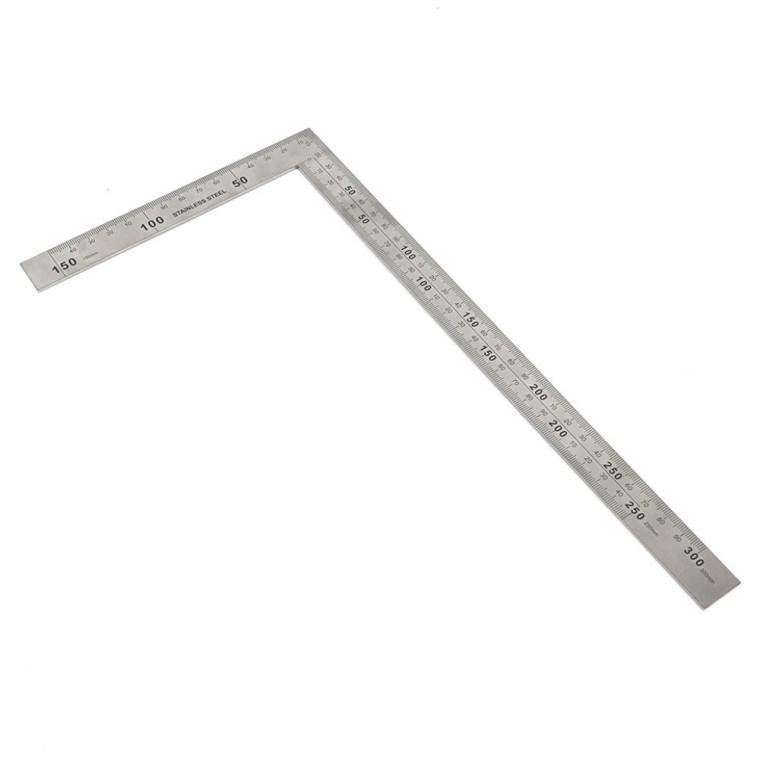 ㄱ자 직각자 30cm 스틸 꺽쇠자 목공 50cm 철제 직각 금긋기 측정