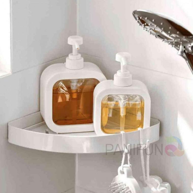 샴푸리필통 500ml 펌핑용기 샴푸디스펜서 세제용기 세제소분용기 세제리필용기