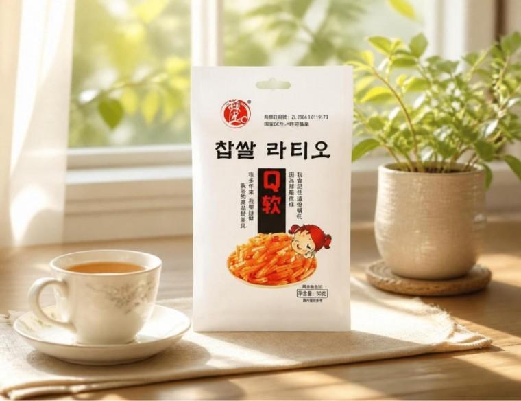 [묶음배송] 찹쌀 라티오 쫀디기 20봉 - 사무실 탕비실 간식 직장인 오후 당충전 과자 회사 단체간식 업소용