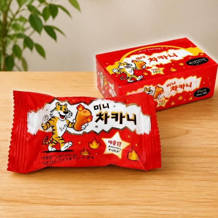 [묶음배송] 차카니 미니 2개 10봉 - 추억의 문방구 과자 사무실 간식 직장인 오후 당충전 과자 탕비실 간식