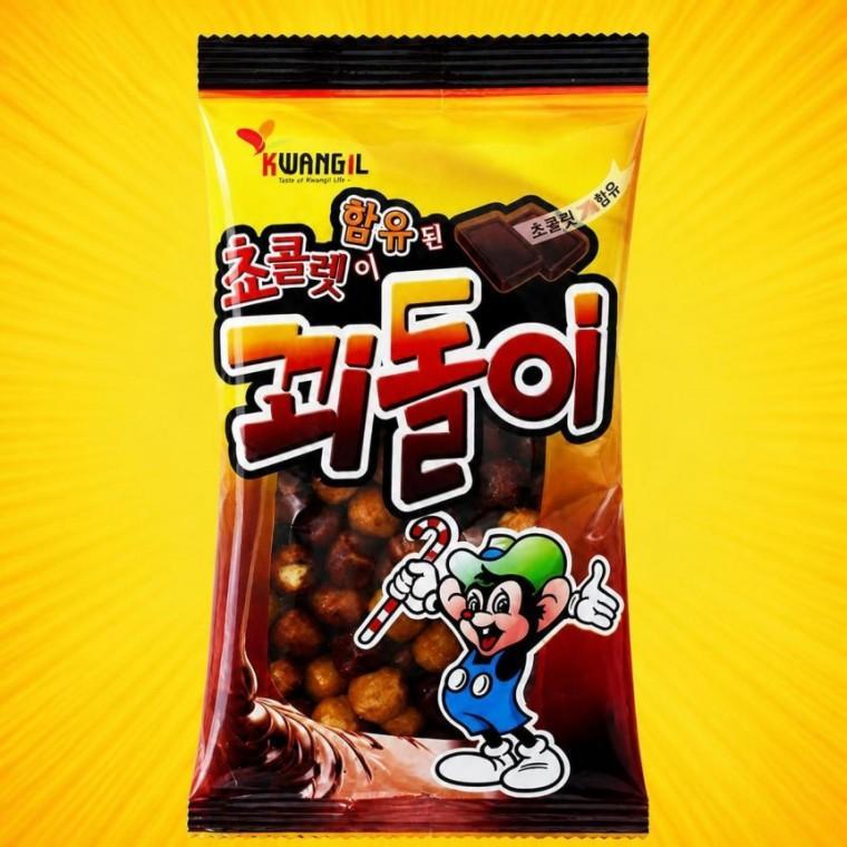 [묶음배송] 꾀돌이 20봉 - 추억의 문방구 과자 옛날 과자 간식선물 어린이집 단체간식 레트로 군것질 맛있