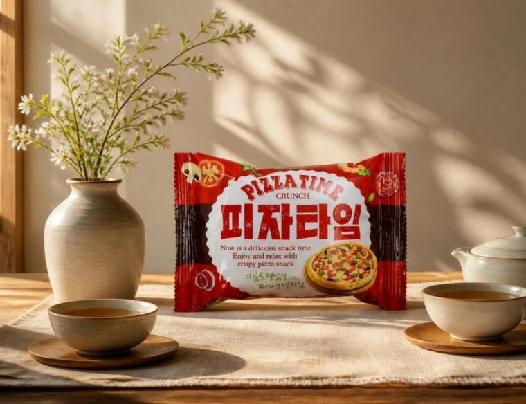 [묶음배송] 피자타임 20봉 - 대용량 가성비 옛날과자 소분 판매용 인기 간식 레트로 불량식품 안주 홈술