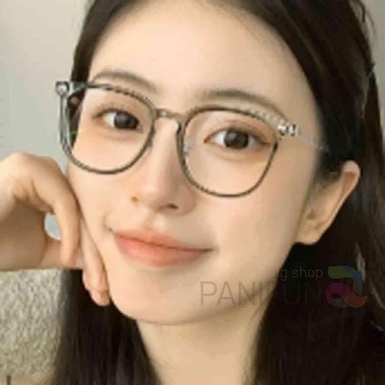 퍼니 투명뿔테 블루라이트차단안경 플라스틱안경 컴퓨터용안경 큰안경테