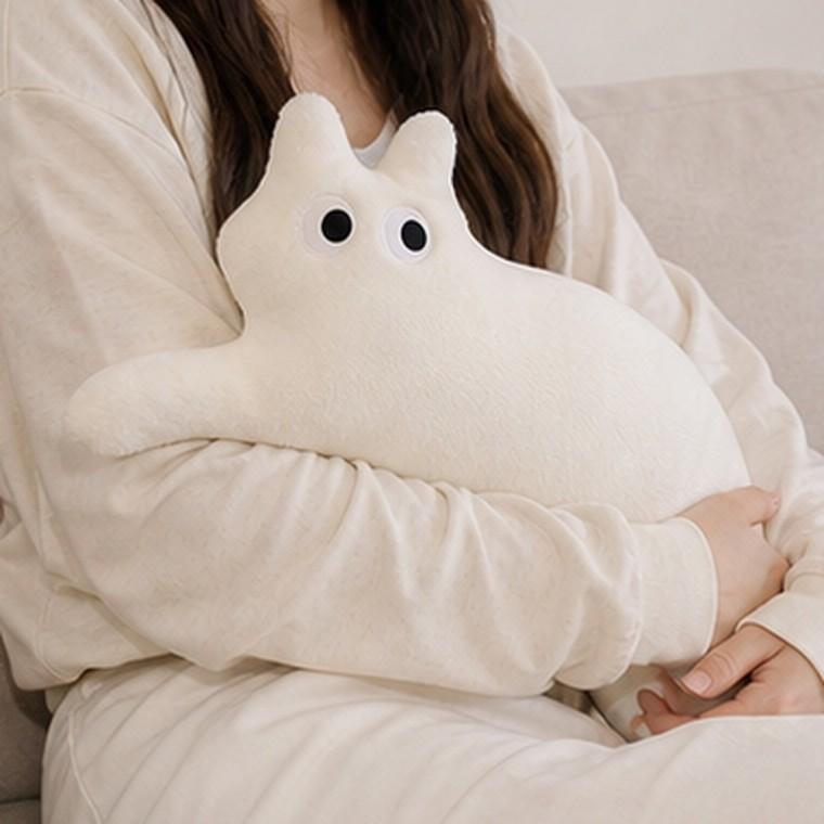 고양이 바디필로우 극세사 롱쿠션 100cm 소파 낮잠 목 쿠션 베개