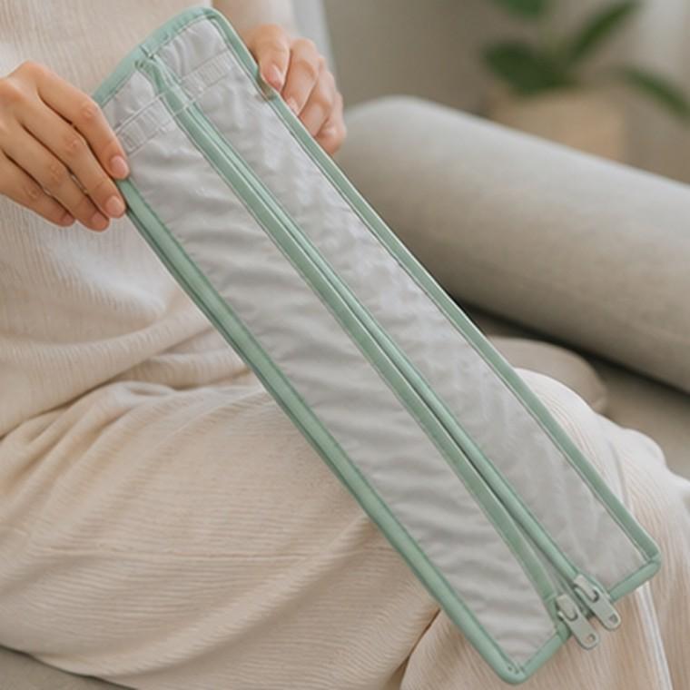 공기압마사지기 다리커프 10cm확장 확장지퍼 마사지보조 사이즈조절용