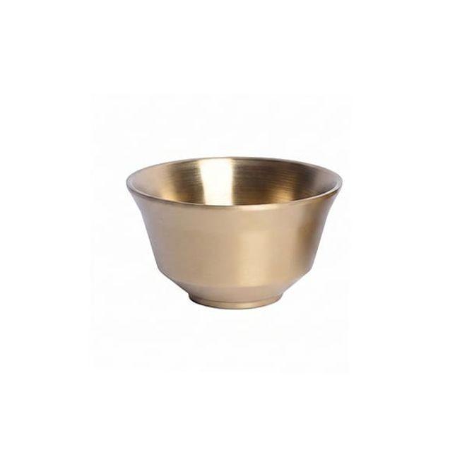 티타늄 이중 빙수볼 디저트볼 아이스크림 그릇 샐러드볼 1호 12cm
