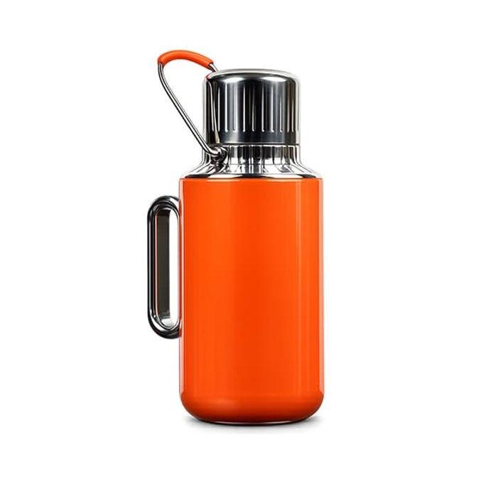 코멕스 스텐 텀블러 휴대용 보온물통 보냉병 800ml 인텔리 메종 오렌지